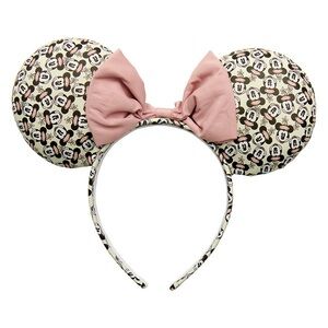 Disney Minnie Mouse Vintage Ears With Pink Bow